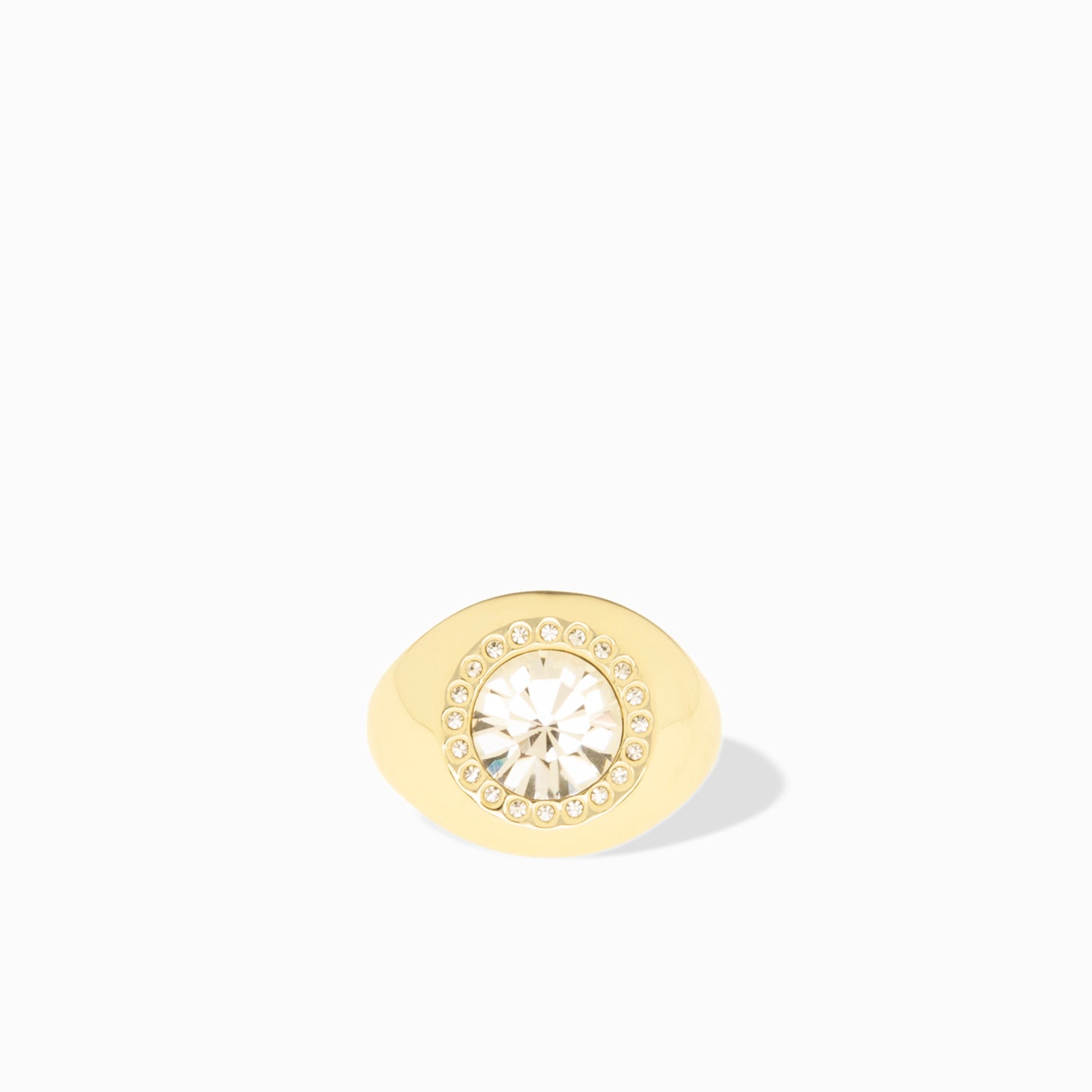 halo signet ring