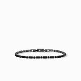 Alternating Crystal Emerald and Round Cut Tennis Bracelet