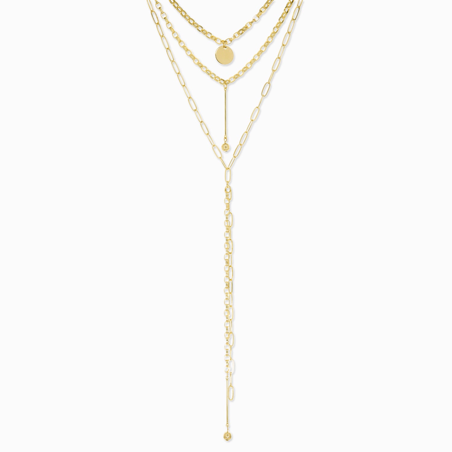 triple layered necklace