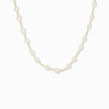 Beaded Ball Necklace with Pearls