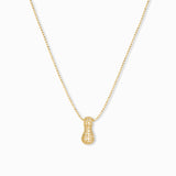 Adjustable Pull Chain Necklace with Pavé Bubble II