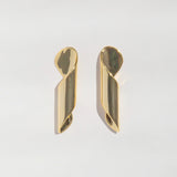 Curled Post Earring