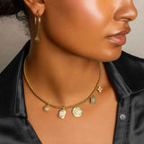 Radiant Multi Charm Necklace