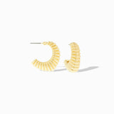 Angled Ribbed Post Hoop