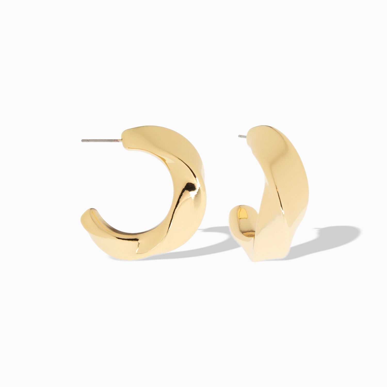 hollow twisted hoop