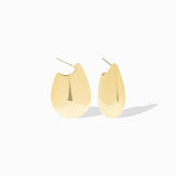 Puffy Bean Post Earring