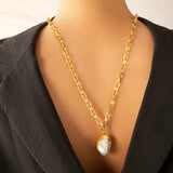 elongated droplet earring