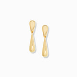 elongated droplet earring