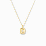 Bubble Initial Necklace