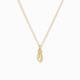 Bubble Initial Necklace