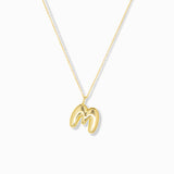 Bubble Initial Necklace