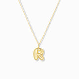 Bubble Initial Necklace