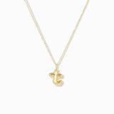 Bubble Initial Necklace