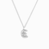 Bubble Initial Necklace