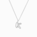 Bubble Initial Necklace