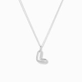 Bubble Initial Necklace