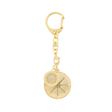 Starburst Disc Bag Charm/Keychain