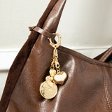 Puffy Heart Bag Charm/Keychain