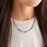 Natural Stone Beaded Necklace