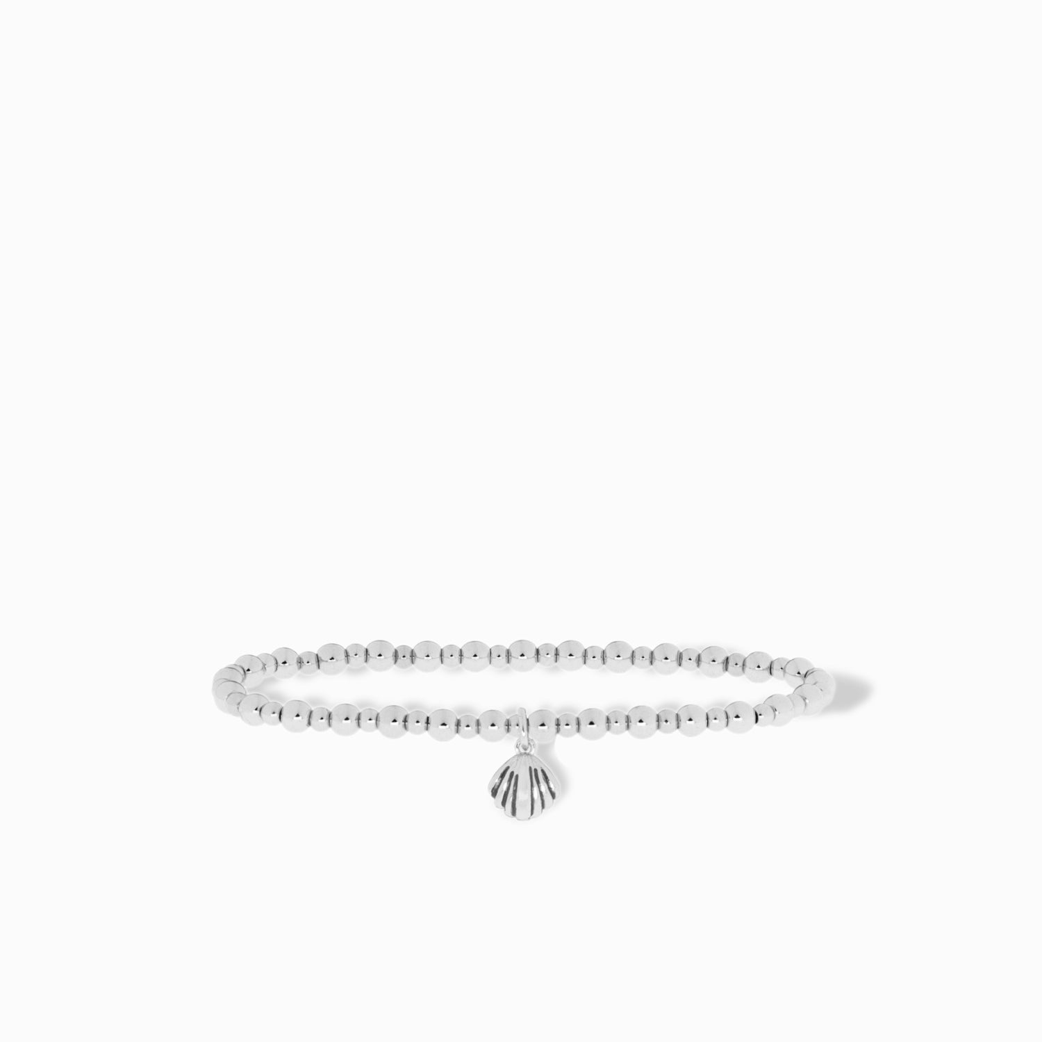 clam shell charm bracelet