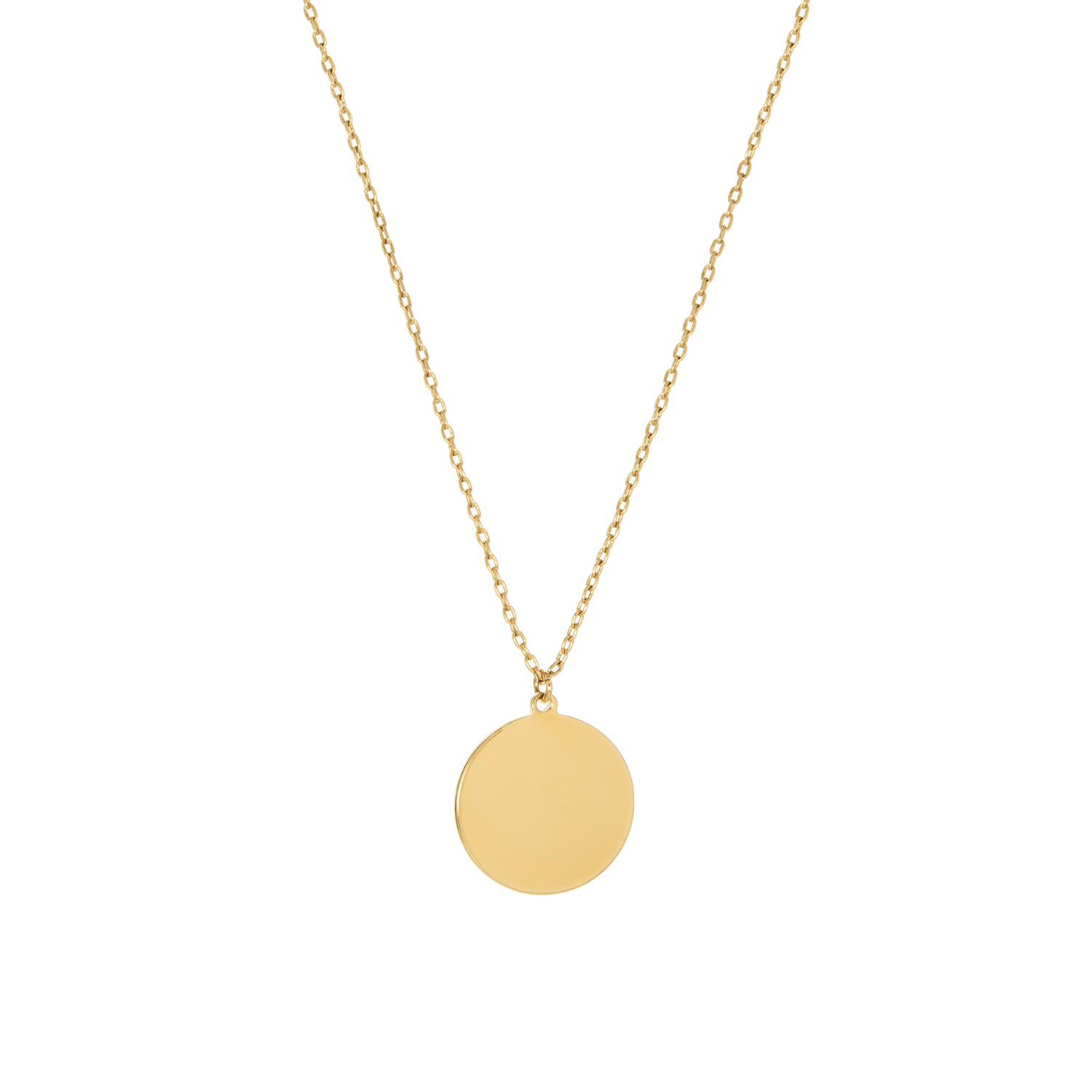 circle pendant necklace