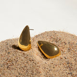 Teardrop Post Waterproof Earring