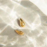 Teardrop Post Waterproof Earring