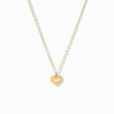Mini Puffed Heart Waterproof Necklace