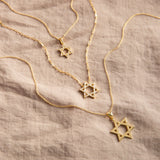 Pavé Star of David Necklace