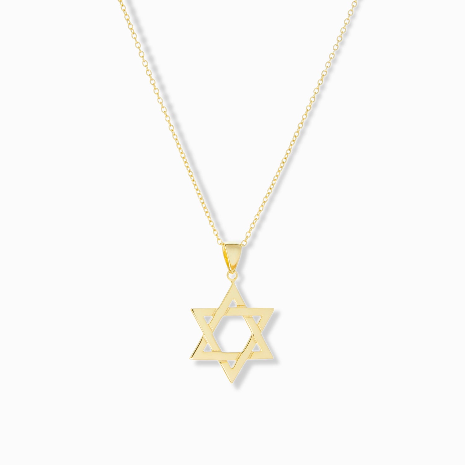 Star of David pendant necklace