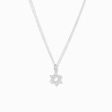 Pavé Star of David Necklace