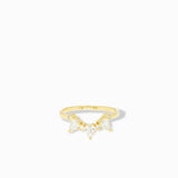 Pavé Chevron Ring