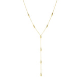 Mini Droplet Lariat Necklace