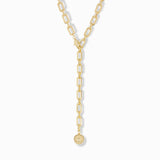 Ball Drop Adjustable Lariat Necklace