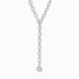 Ball Drop Adjustable Lariat Necklace