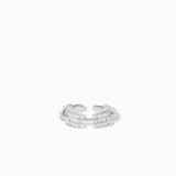 Pavé Link Adjustable Ring