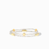 Fish Disc Stone Stretch Bracelet