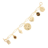 Seashell Charm Bracelet