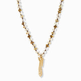 Beachside Rondelle Beaded Necklace