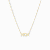 Hebrew MOM Necklace