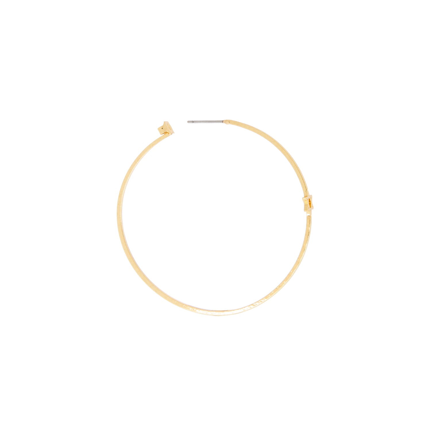 thin post hoop with star of david