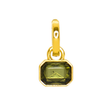 Mini Rectangle Baguette Charm