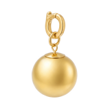 Polished Metal Ball Charm