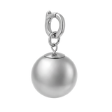Polished Metal Ball Charm