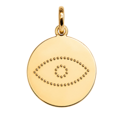 Evil Eye Disc Charm