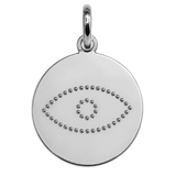 Evil Eye Disc Charm