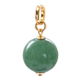 Natural Stone Ball Charm
