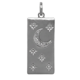 Moon & Stars Dog Tag