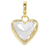 Clear Heart Charm