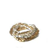 Multi Strand Beaded Bracelet Set